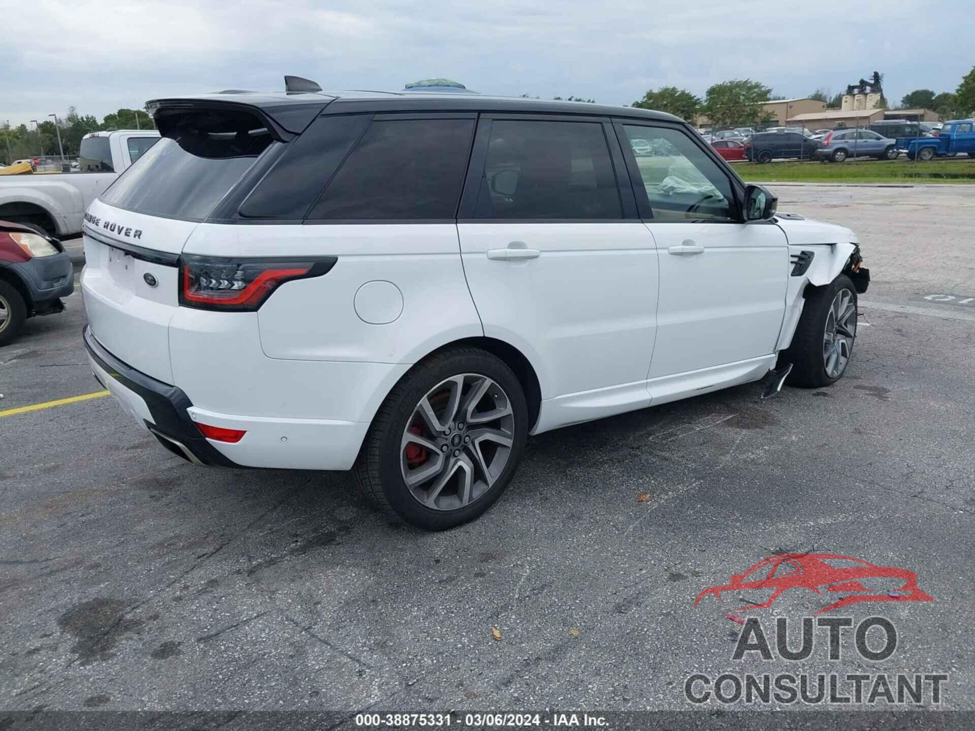 LAND ROVER RANGE ROVER SPORT 2020 - SALWR2SEXLA739839