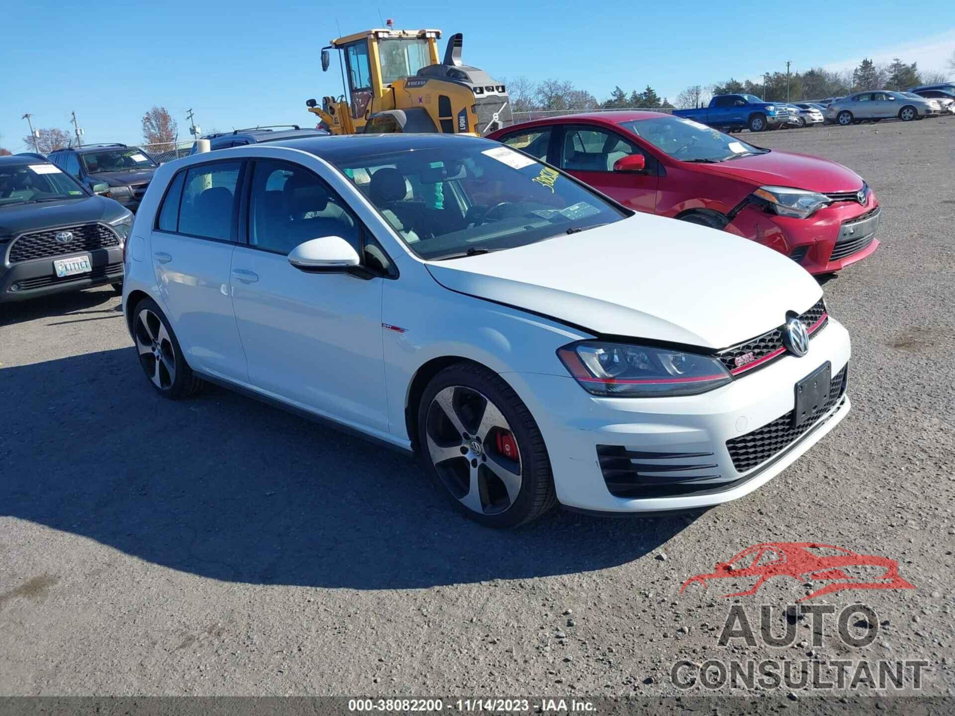 VOLKSWAGEN GOLF GTI 2017 - 3VW447AU6HM071788