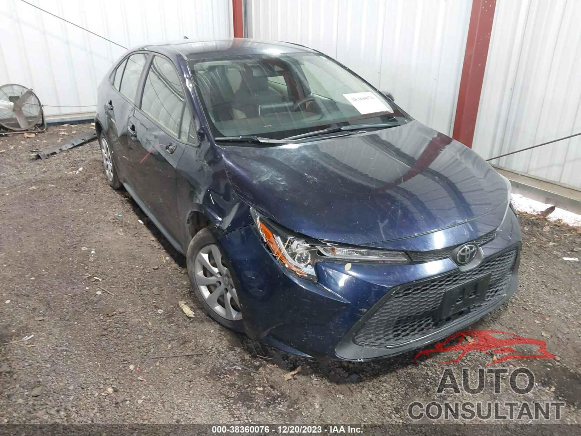 TOYOTA COROLLA 2020 - JTDEPRAE1LJ048914