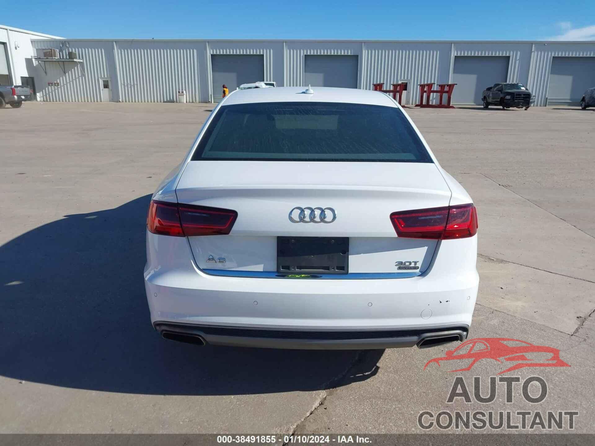 AUDI A6 2016 - WAUFGAFCXGN124879