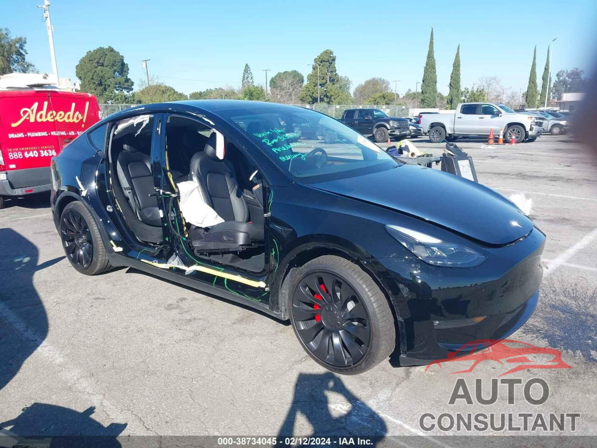 TESLA MODEL Y 2023 - 7SAYGDEF4PF595176