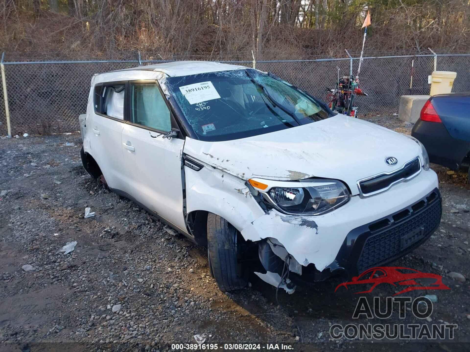 KIA SOUL 2016 - KNDJP3A54G7238091