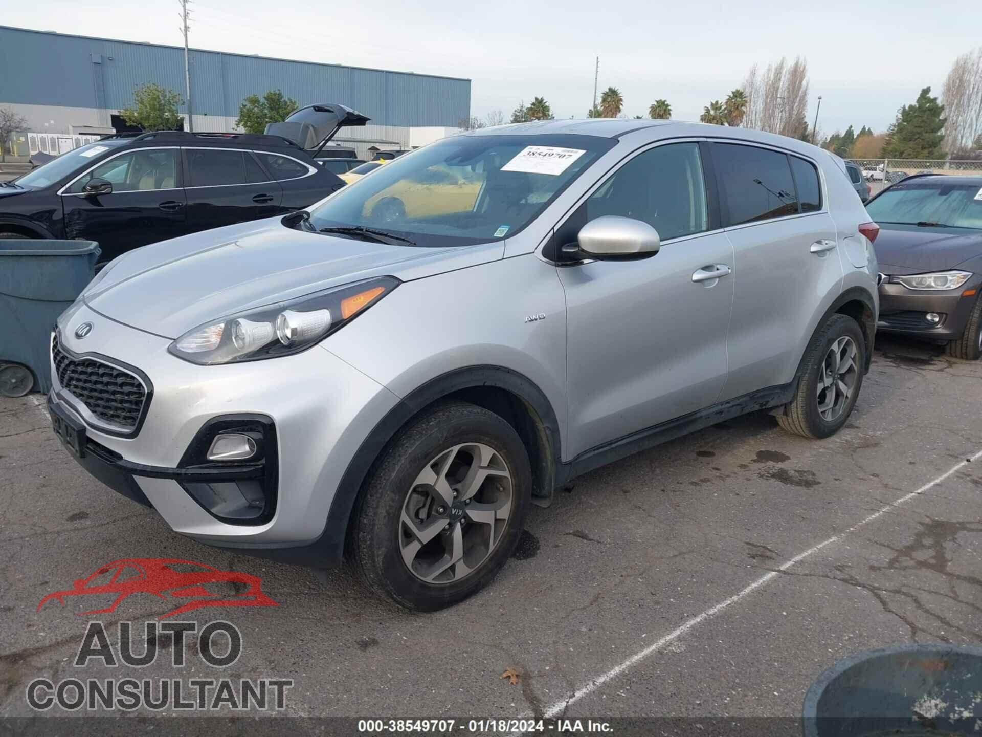 KIA SPORTAGE 2020 - KNDPMCAC2L7801036