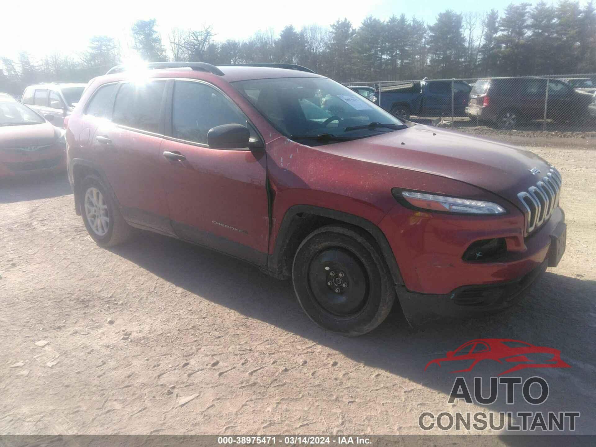 JEEP CHEROKEE 2016 - 1C4PJMAB5GW226433