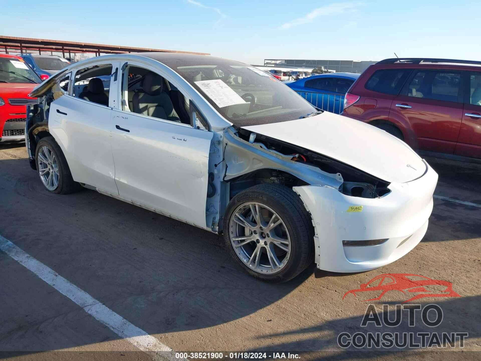 TESLA MODEL Y 2021 - 5YJYGDEE4MF090416