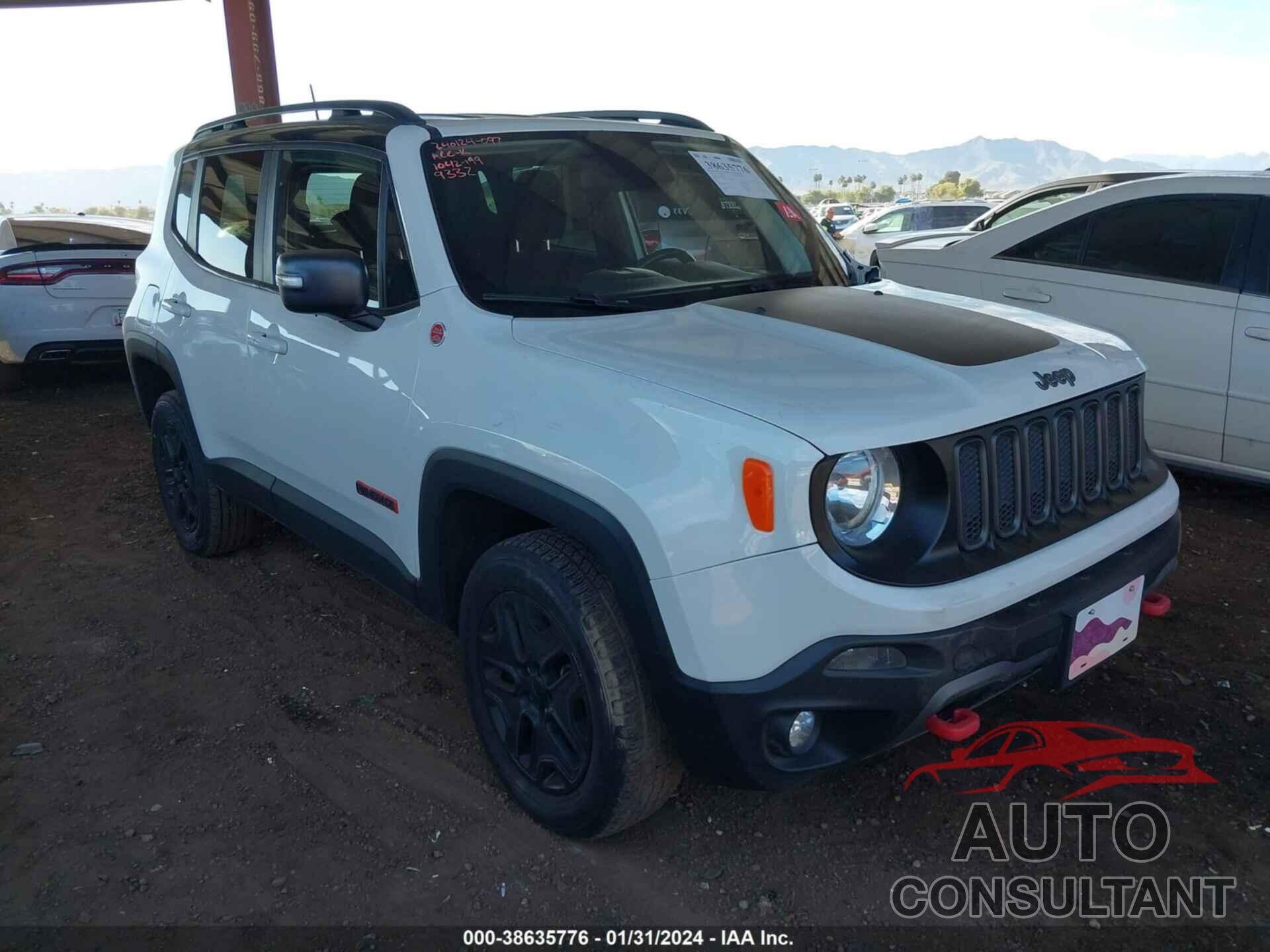 JEEP RENEGADE 2018 - ZACCJBCB7JPH79332