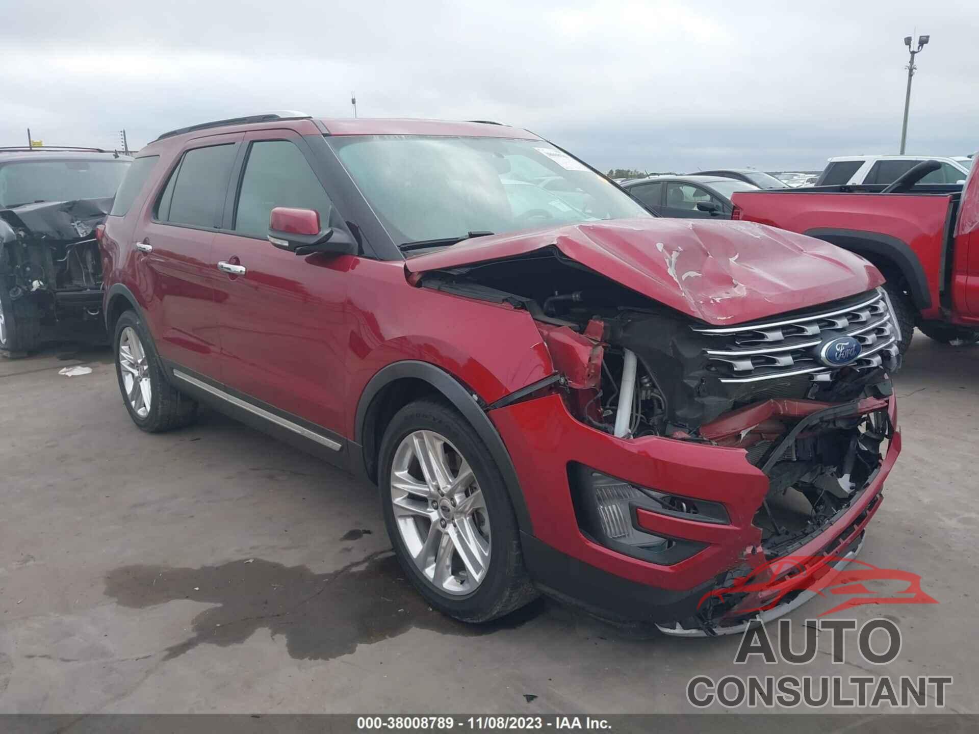 FORD EXPLORER 2017 - 1FM5K7F8XHGD40289