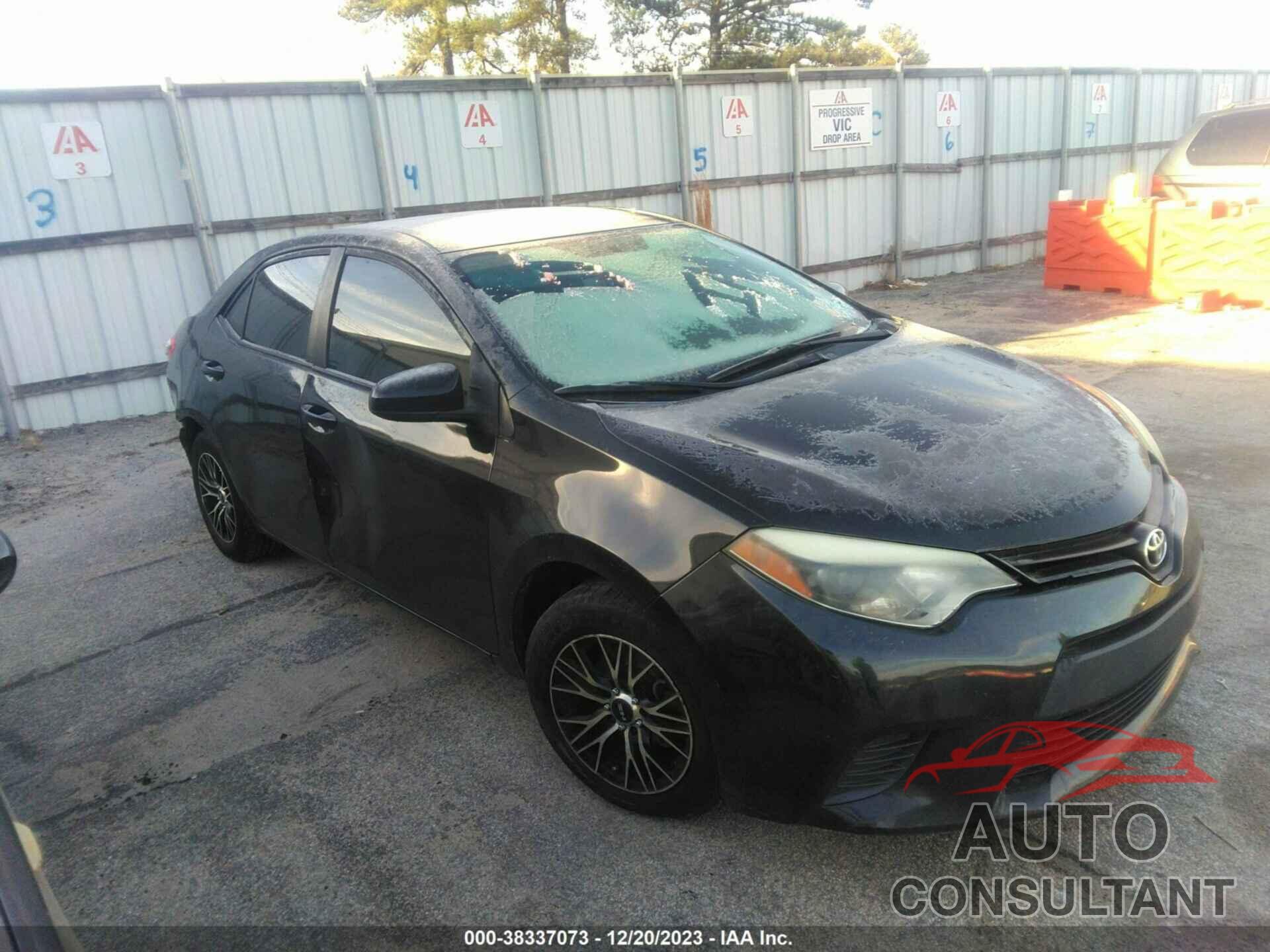 TOYOTA COROLLA 2016 - 2T1BURHE6GC612687