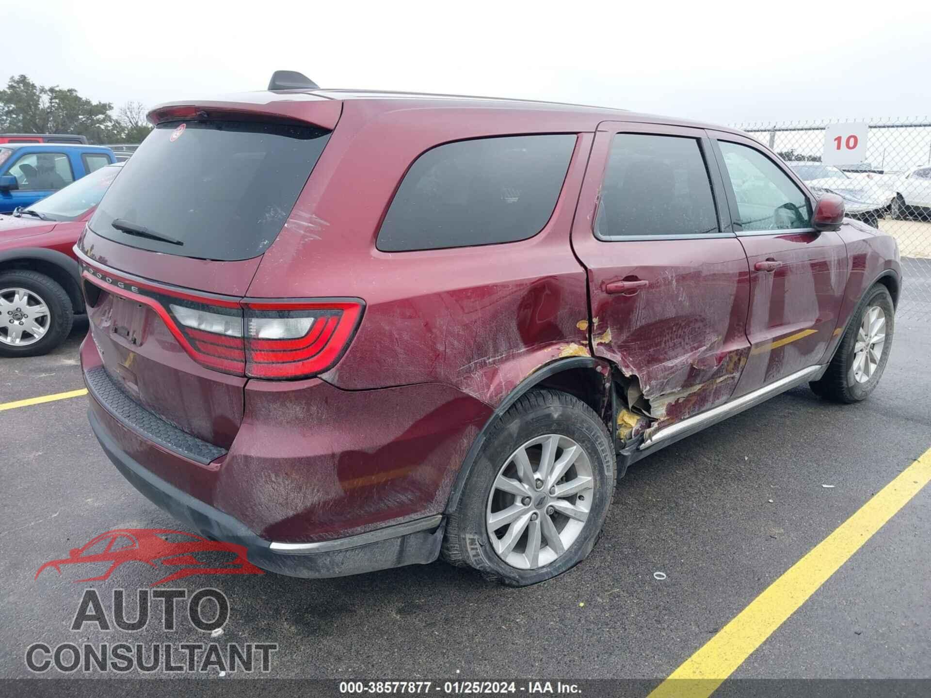 DODGE DURANGO 2019 - 1C4RDHAG0KC721555