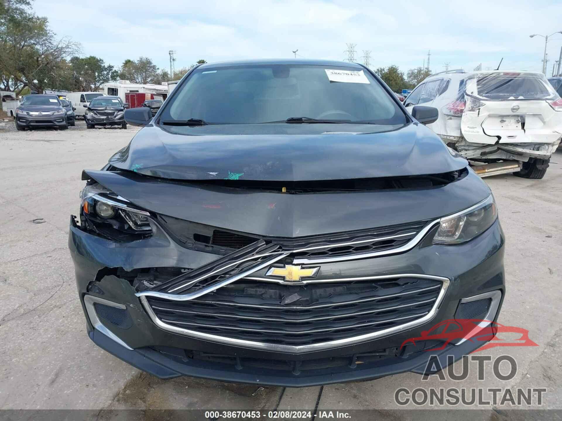 CHEVROLET MALIBU 2018 - 1G1ZB5STXJF167463