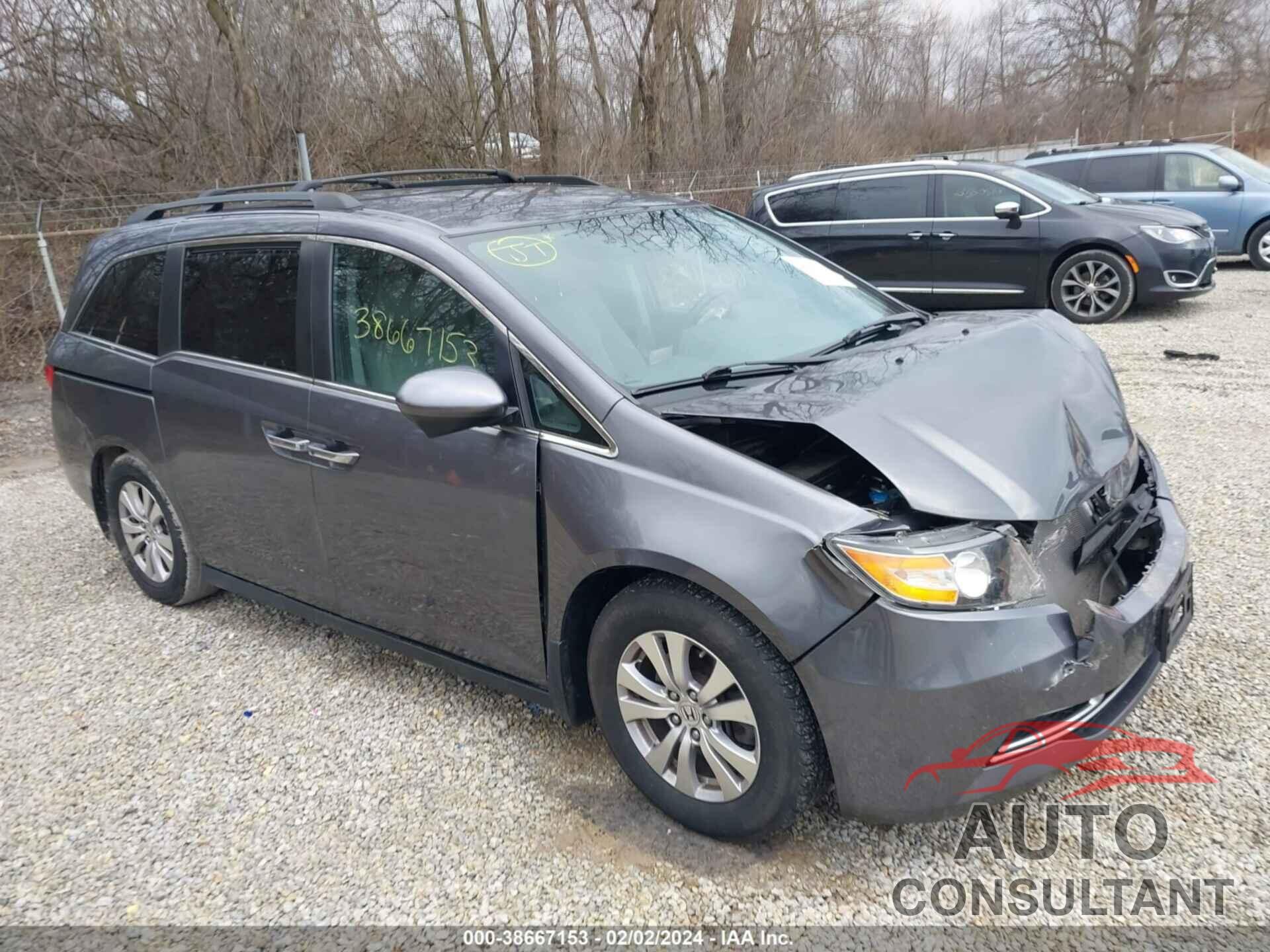 HONDA ODYSSEY 2016 - 5FNRL5H34GB151784