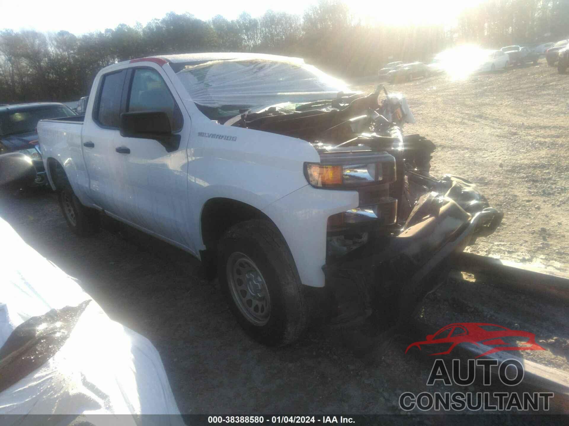 CHEVROLET SILVERADO 1500 2020 - 1GCRWAEF9LZ350137