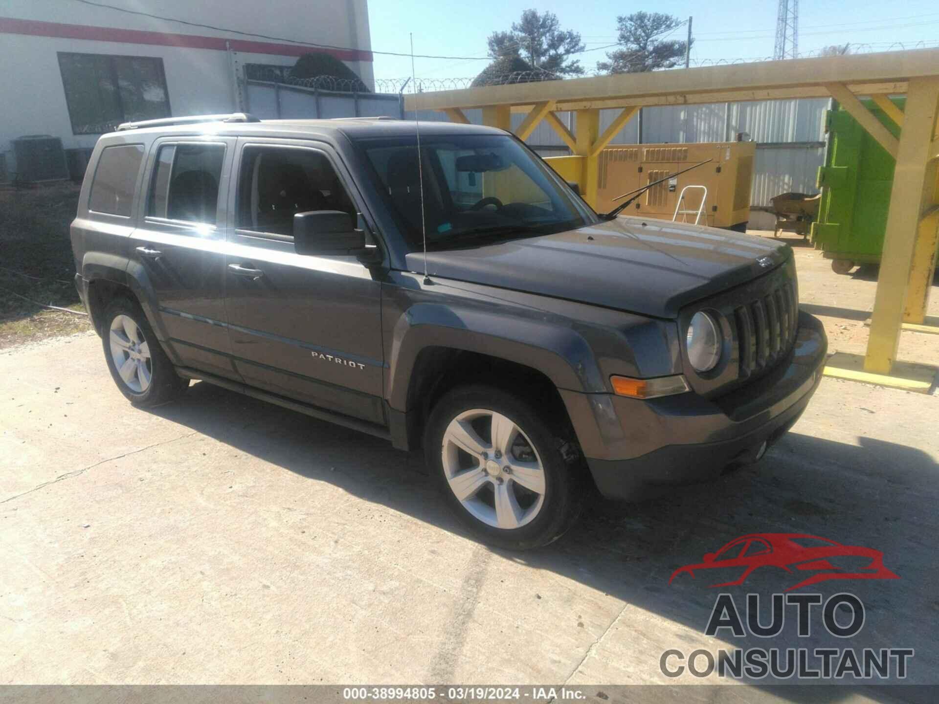 JEEP PATRIOT 2016 - 1C4NJPBB9GD806237