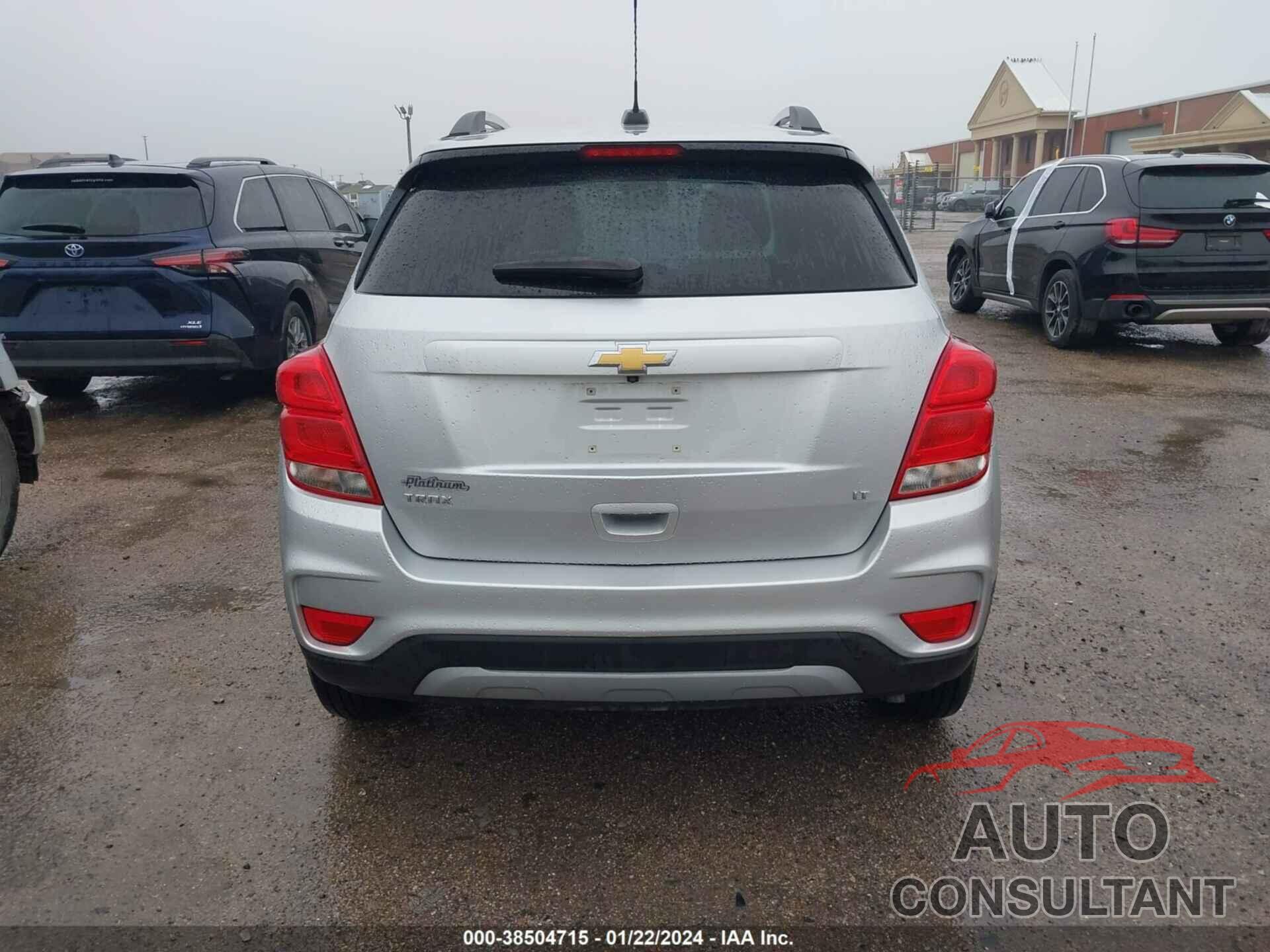 CHEVROLET TRAX 2019 - KL7CJLSB1KB956800