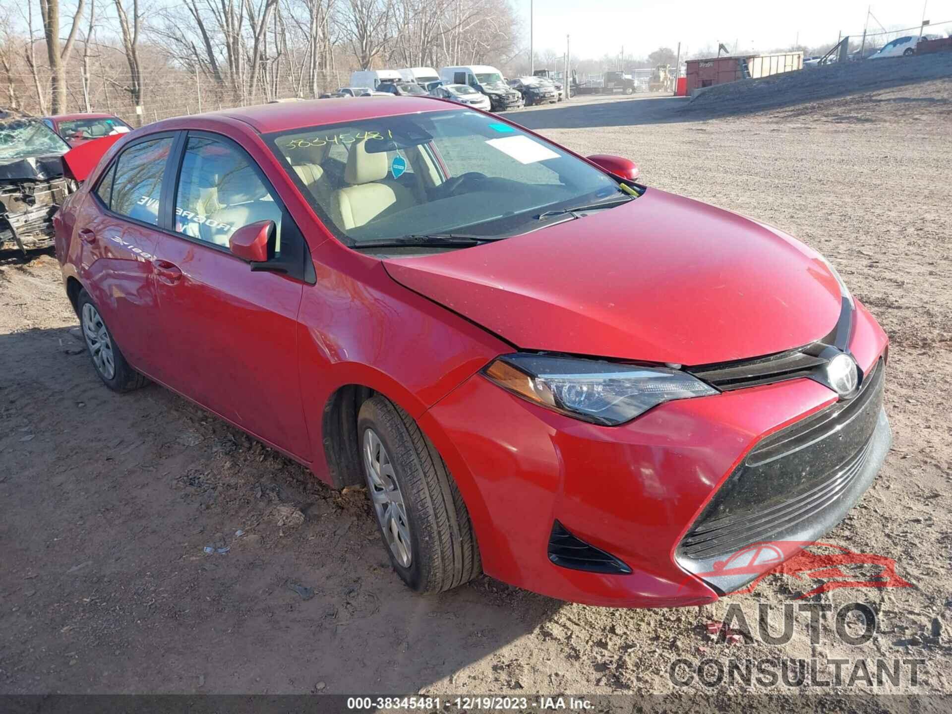 TOYOTA COROLLA 2017 - 2T1BURHE0HC911786