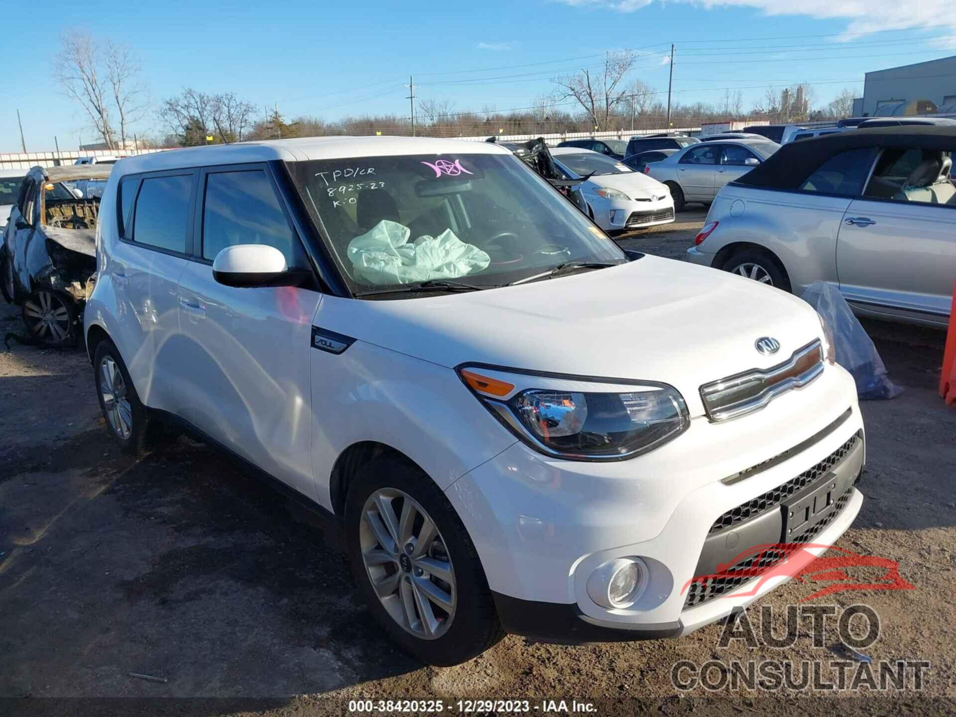 KIA SOUL 2019 - KNDJP3A50K7023168