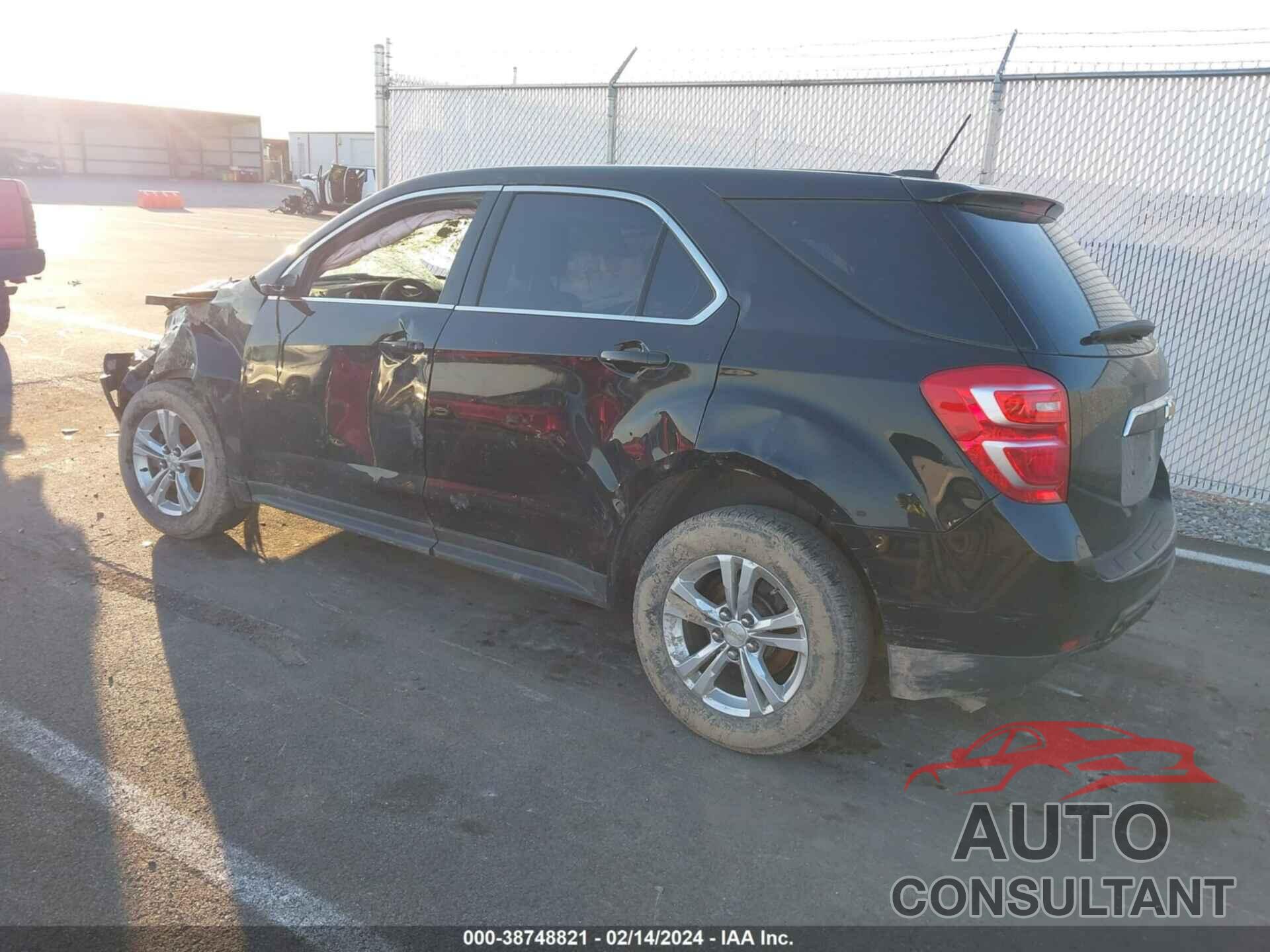 CHEVROLET EQUINOX 2016 - 2GNALBEK0G6148580