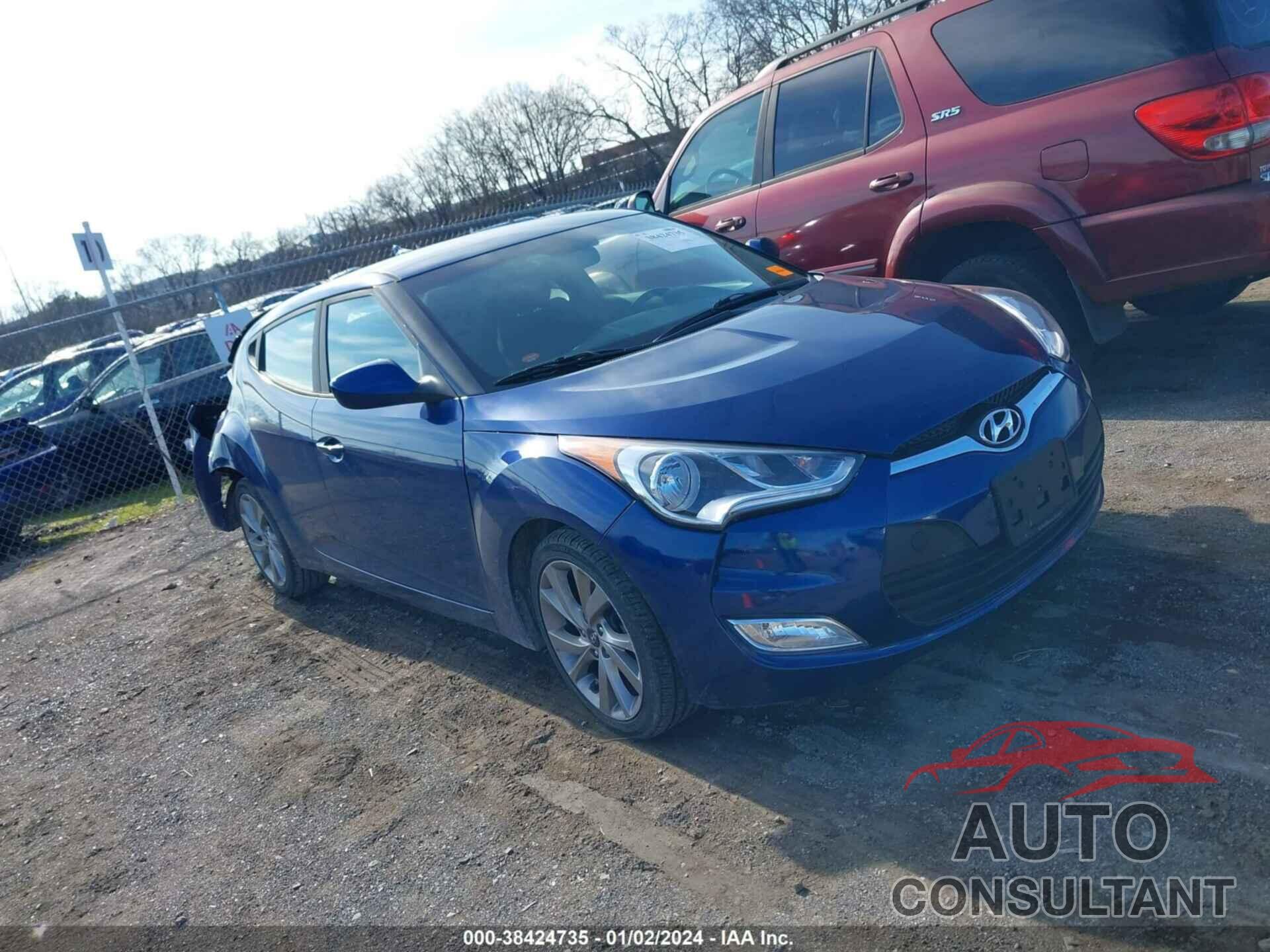 HYUNDAI VELOSTER 2017 - KMHTC6AD2HU310286