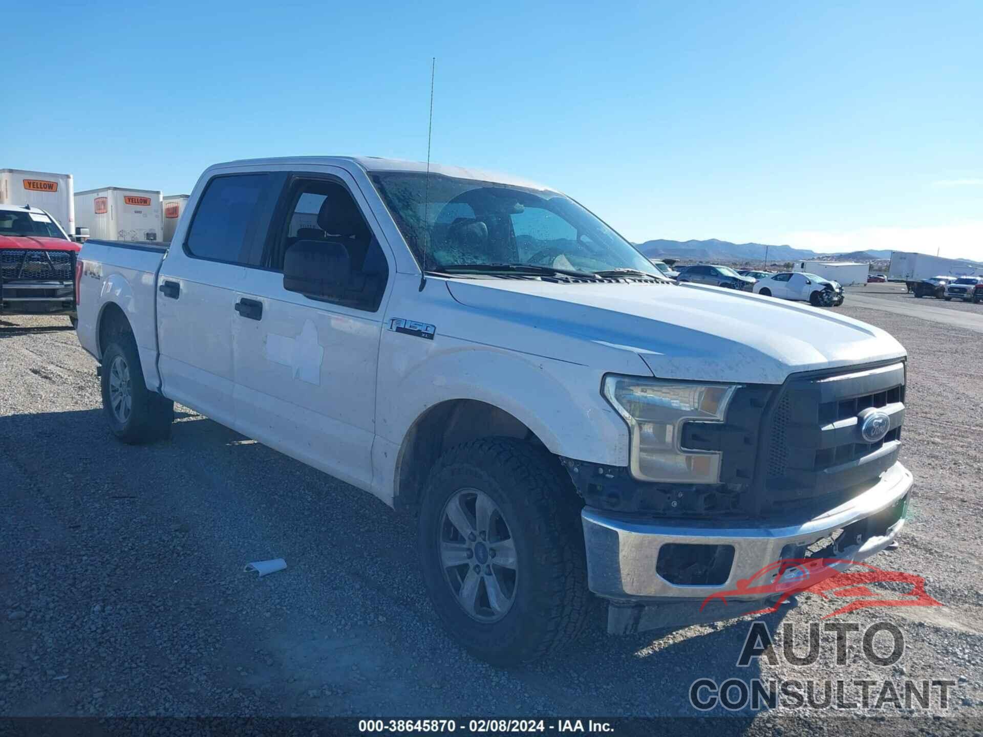 FORD F150 2017 - 1FTEW1EF7HKC54201
