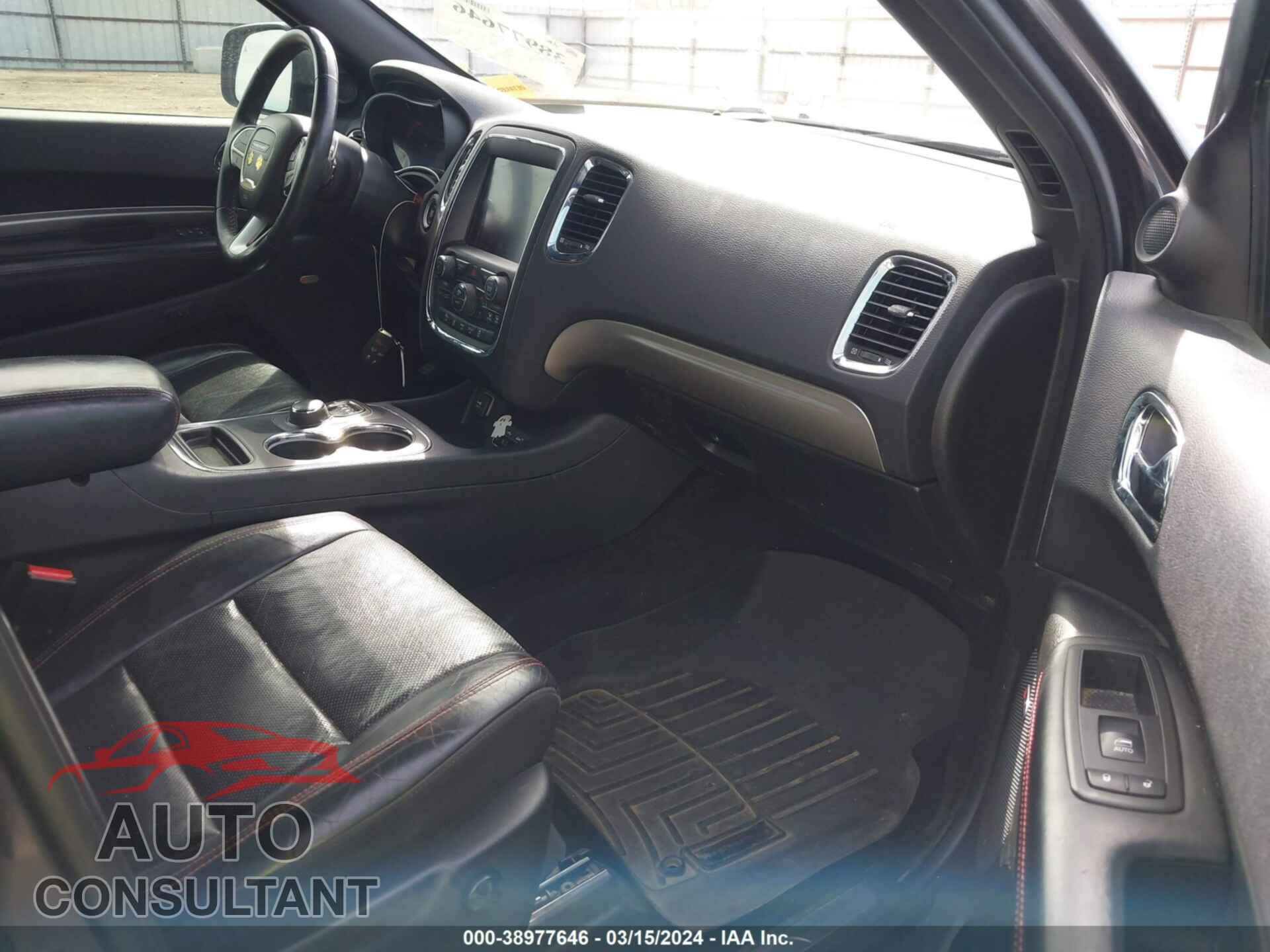 DODGE DURANGO 2017 - 1C4SDHCT7HC869917