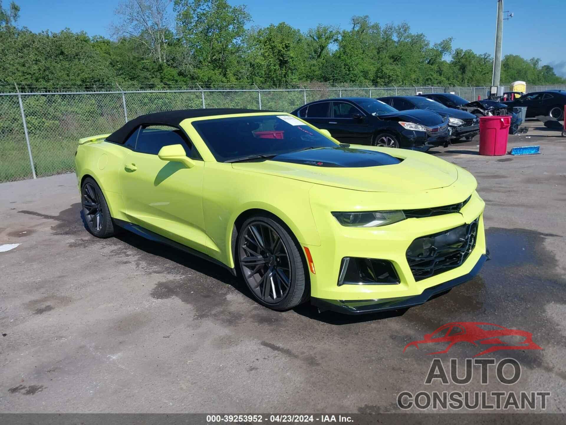 CHEVROLET CAMARO 2020 - 1G1FK3D62L0100103