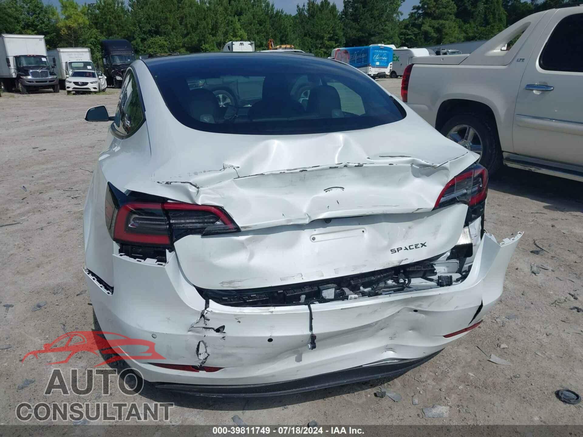 TESLA MODEL 3 2022 - 5YJ3E1EA2NF320192