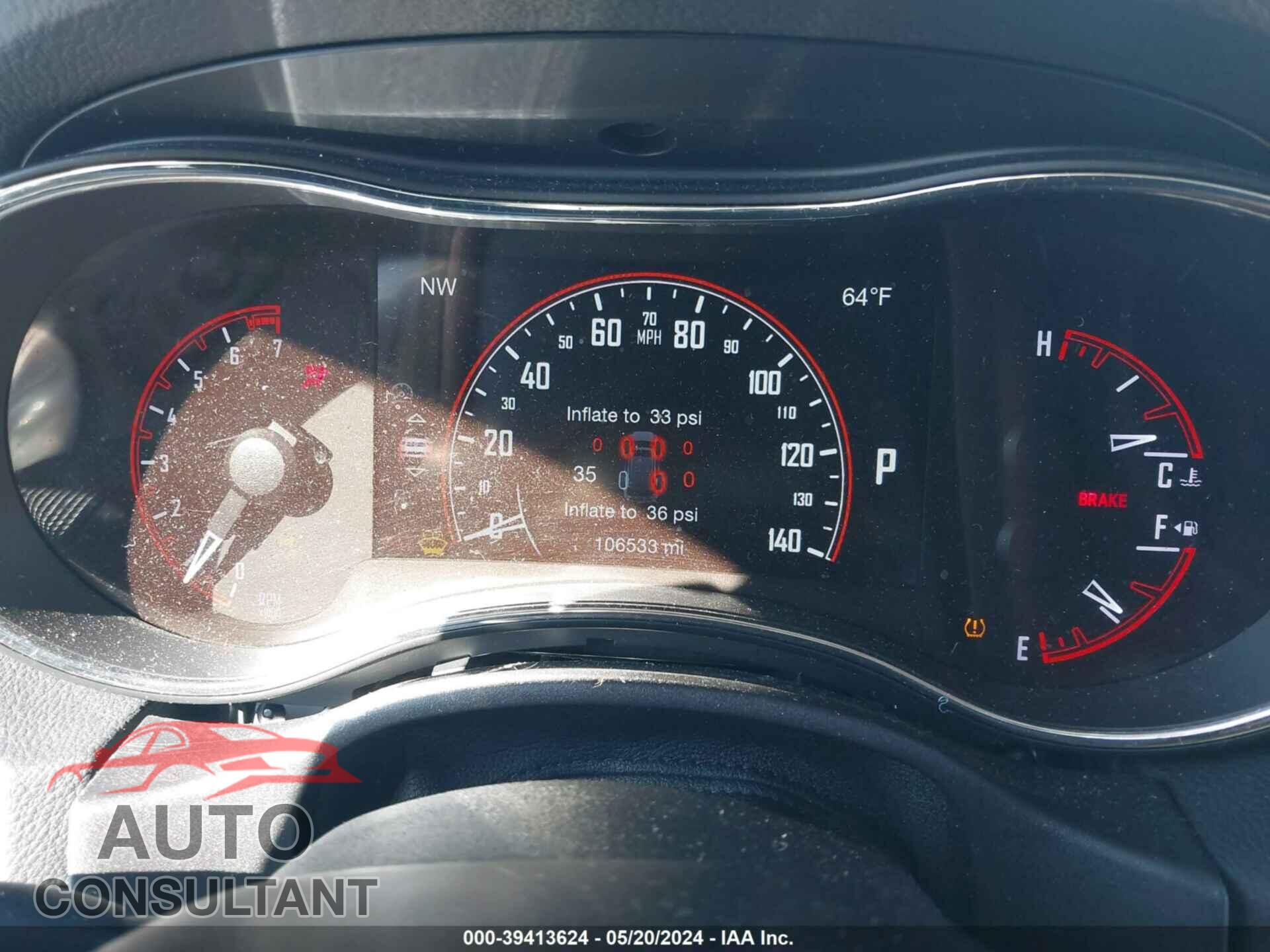 DODGE DURANGO 2017 - 1C4RDJDG4HC878808