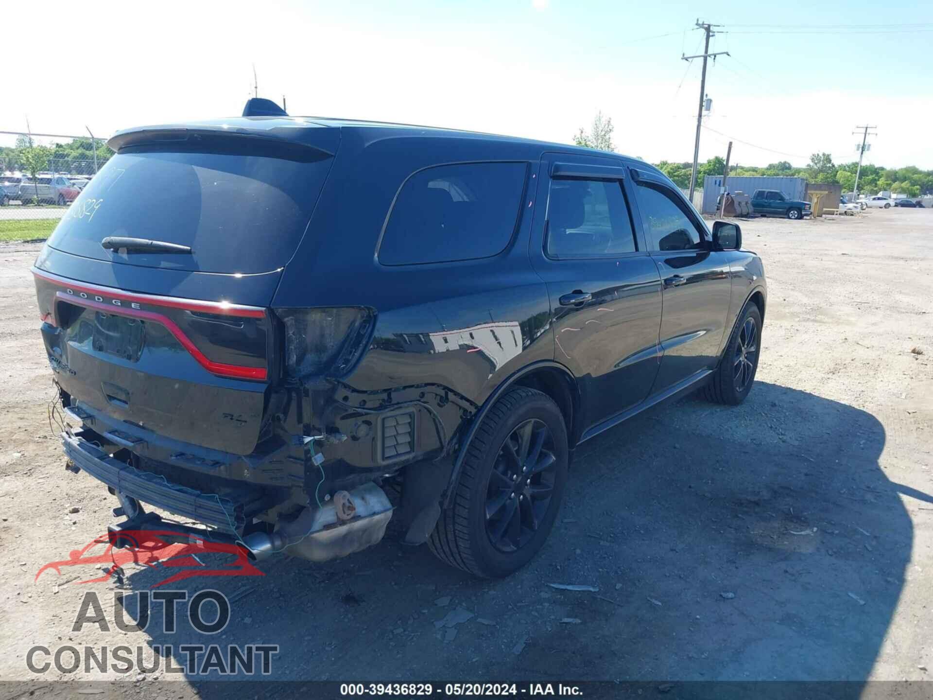 DODGE DURANGO 2017 - 1C4SDJCT8HC879007