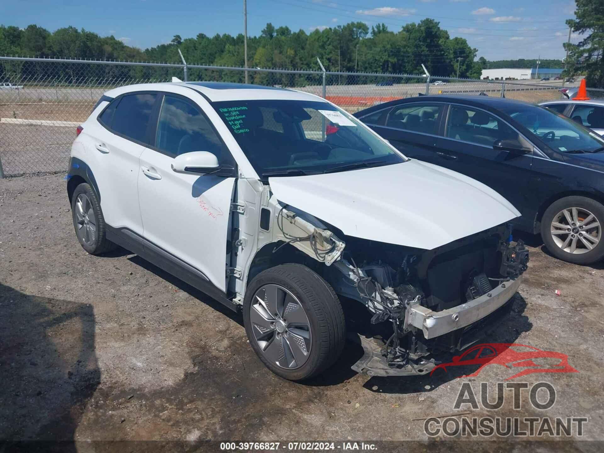 HYUNDAI KONA ELECTRIC 2021 - KM8K33AG5MU104751