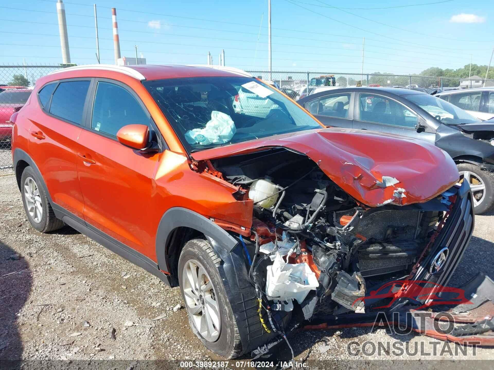 HYUNDAI TUCSON 2016 - KM8J33A45GU207299