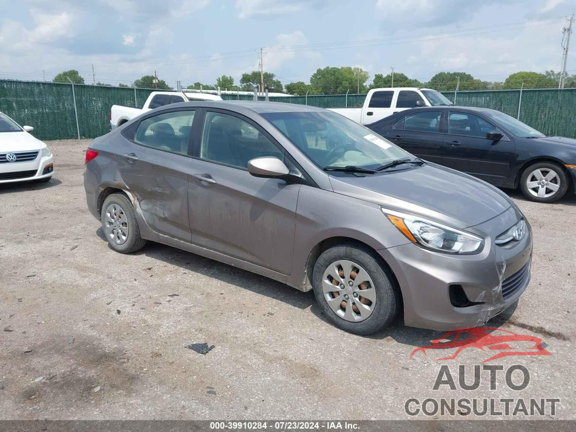 HYUNDAI ACCENT 2017 - KMHCT4AE9HU380753