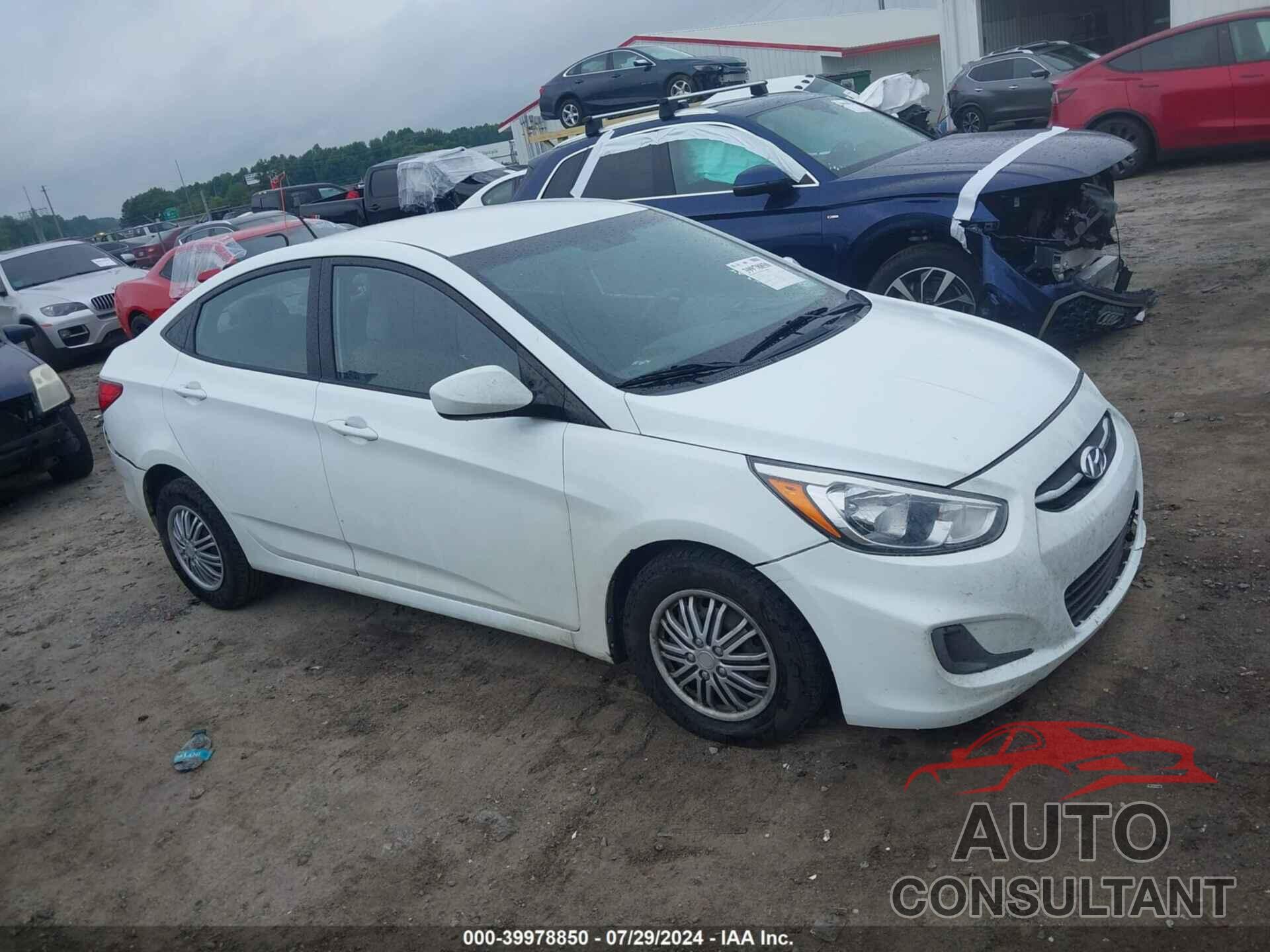 HYUNDAI ACCENT 2016 - KMHCT4AE8GU966195