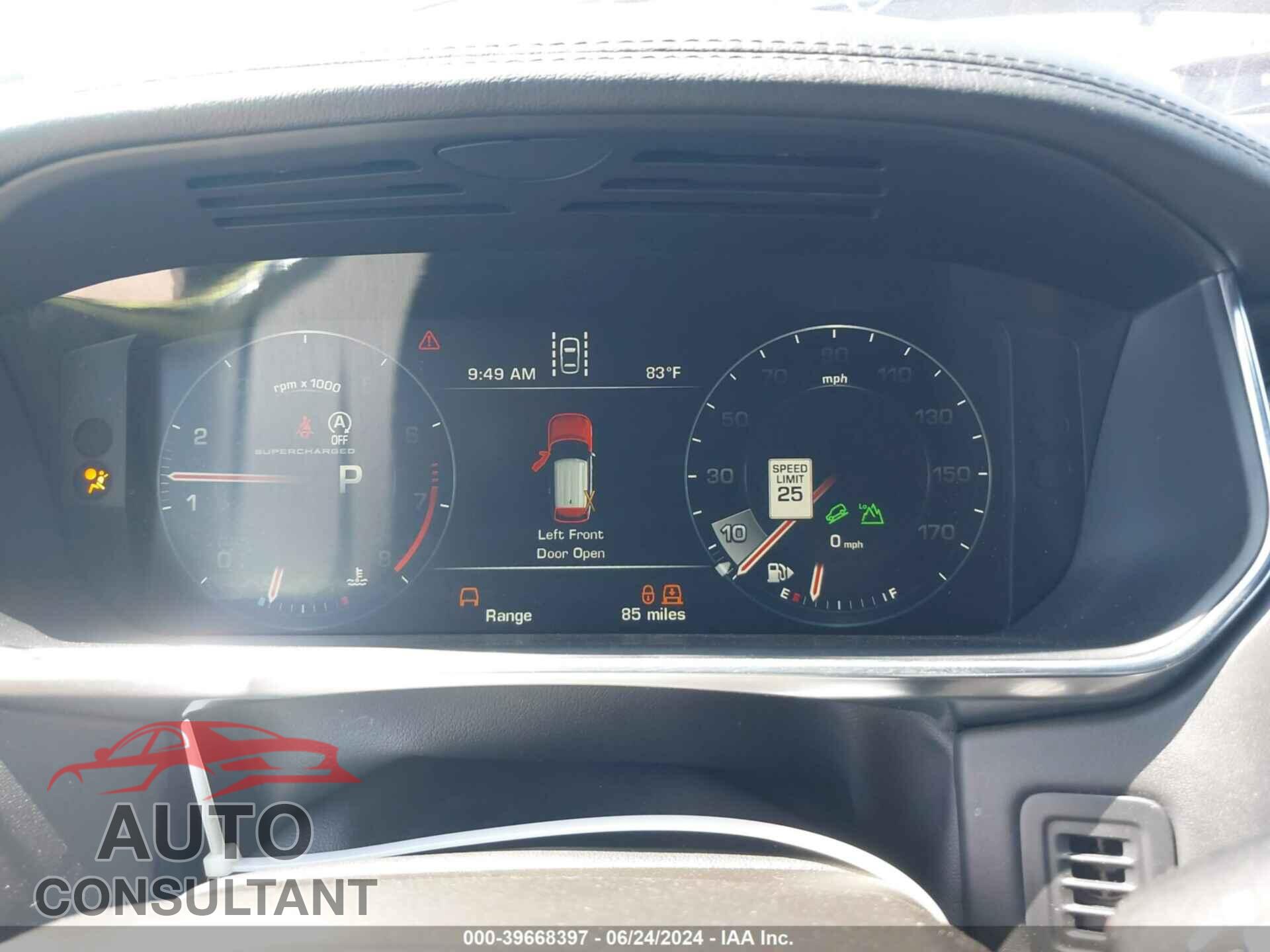 LAND ROVER RANGE ROVER 2016 - SALGS2EF4GA275711