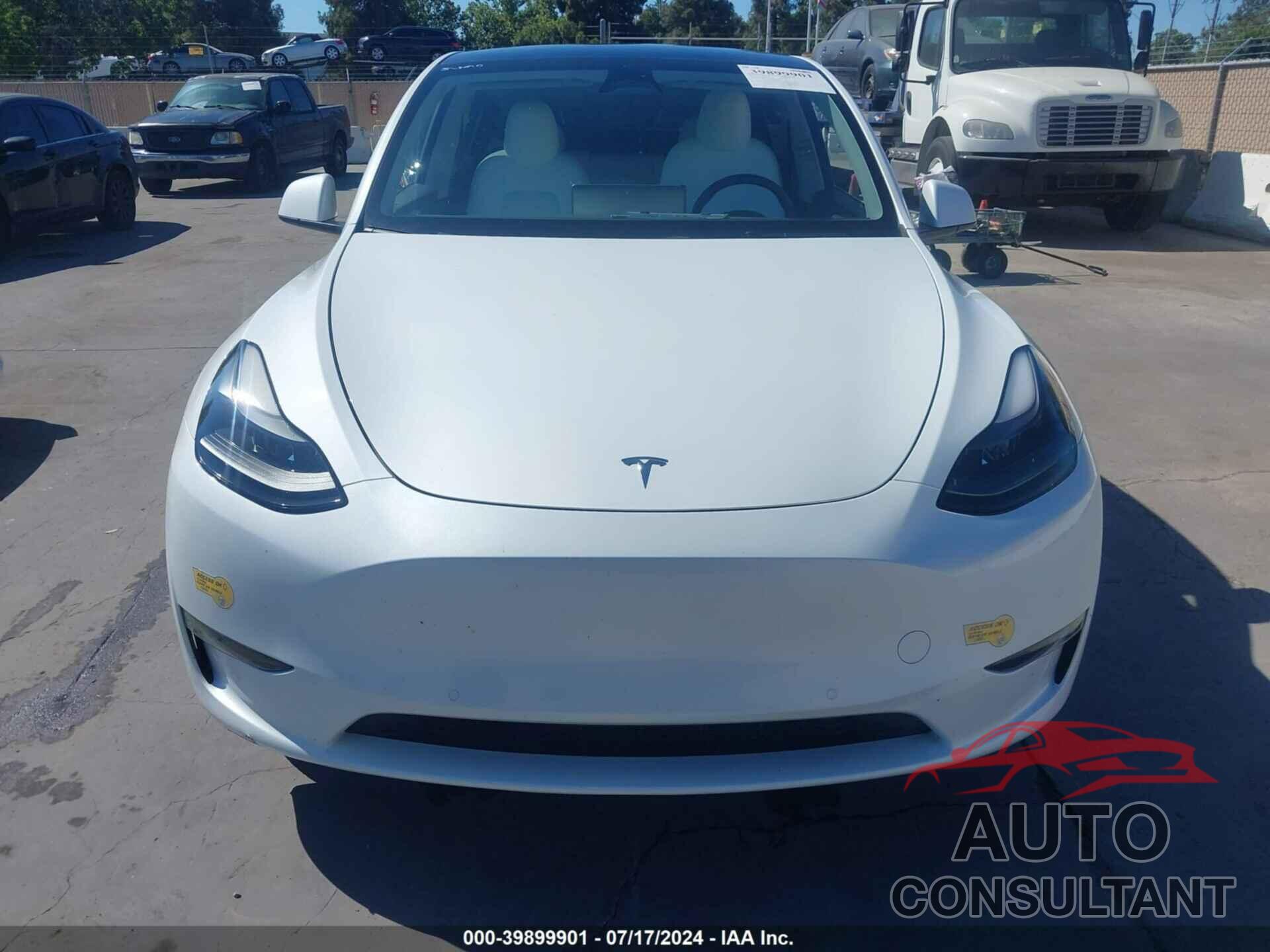 TESLA MODEL Y 2022 - 7SAYGDEE0NF515487