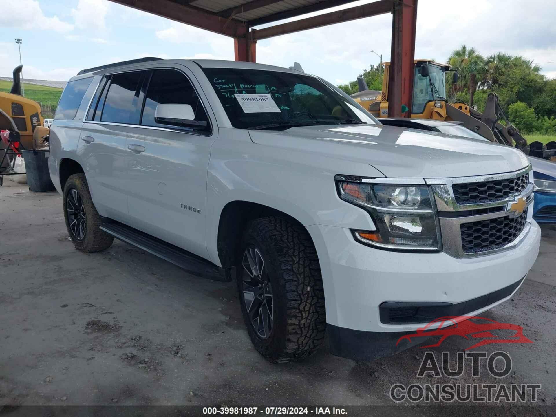 CHEVROLET TAHOE 2018 - 1GNSCBKC1JR206757