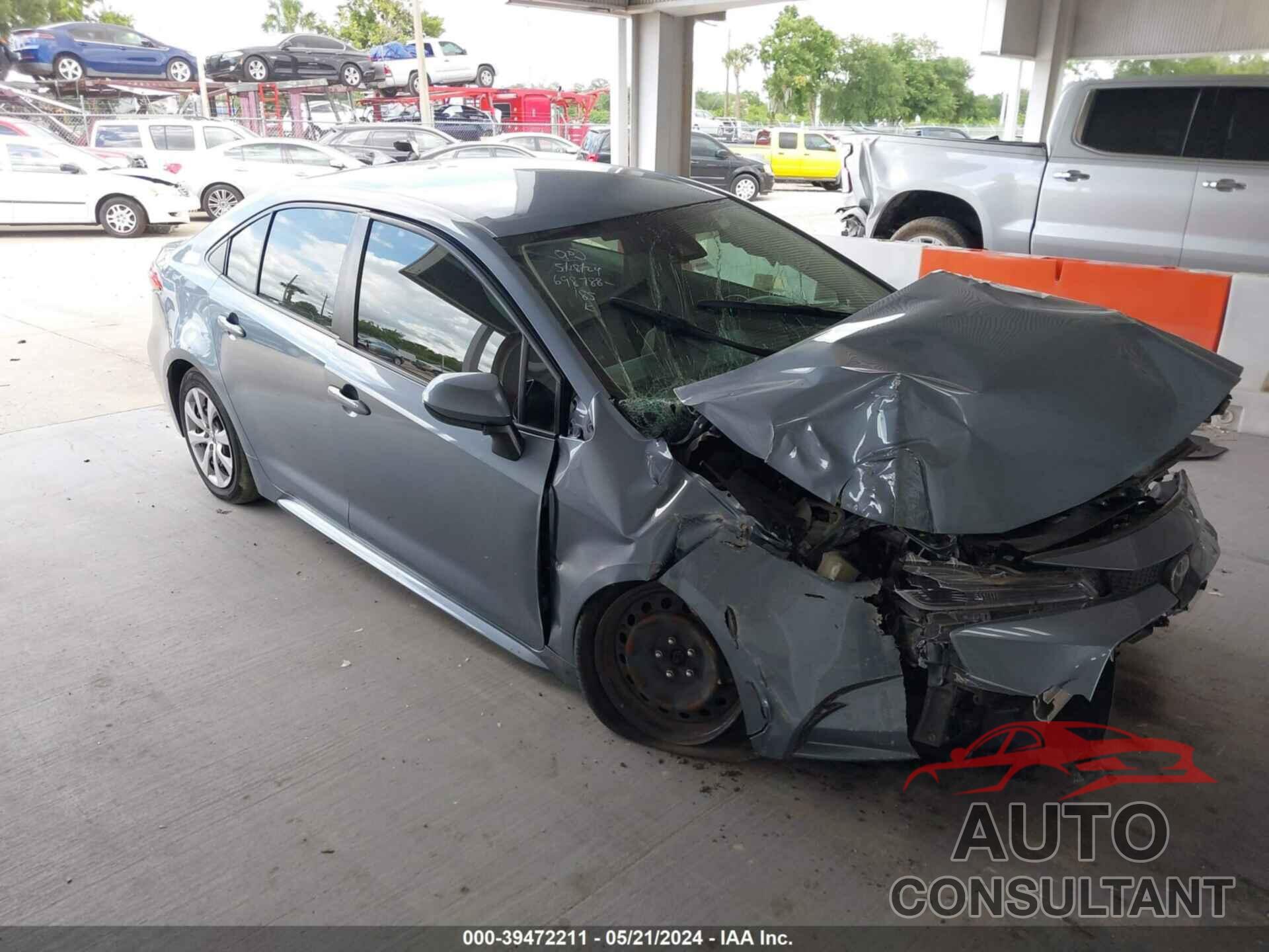 TOYOTA COROLLA 2020 - JTDEPRAE6LJ058466