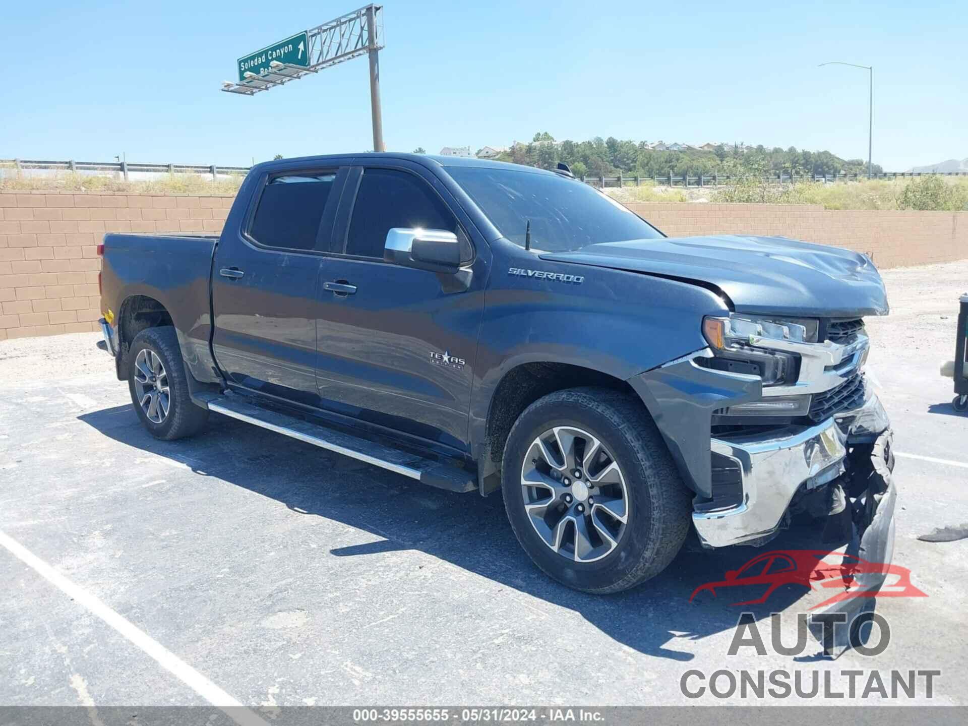 CHEVROLET SILVERADO 1500 2021 - 1GCPWCEKXMZ435358