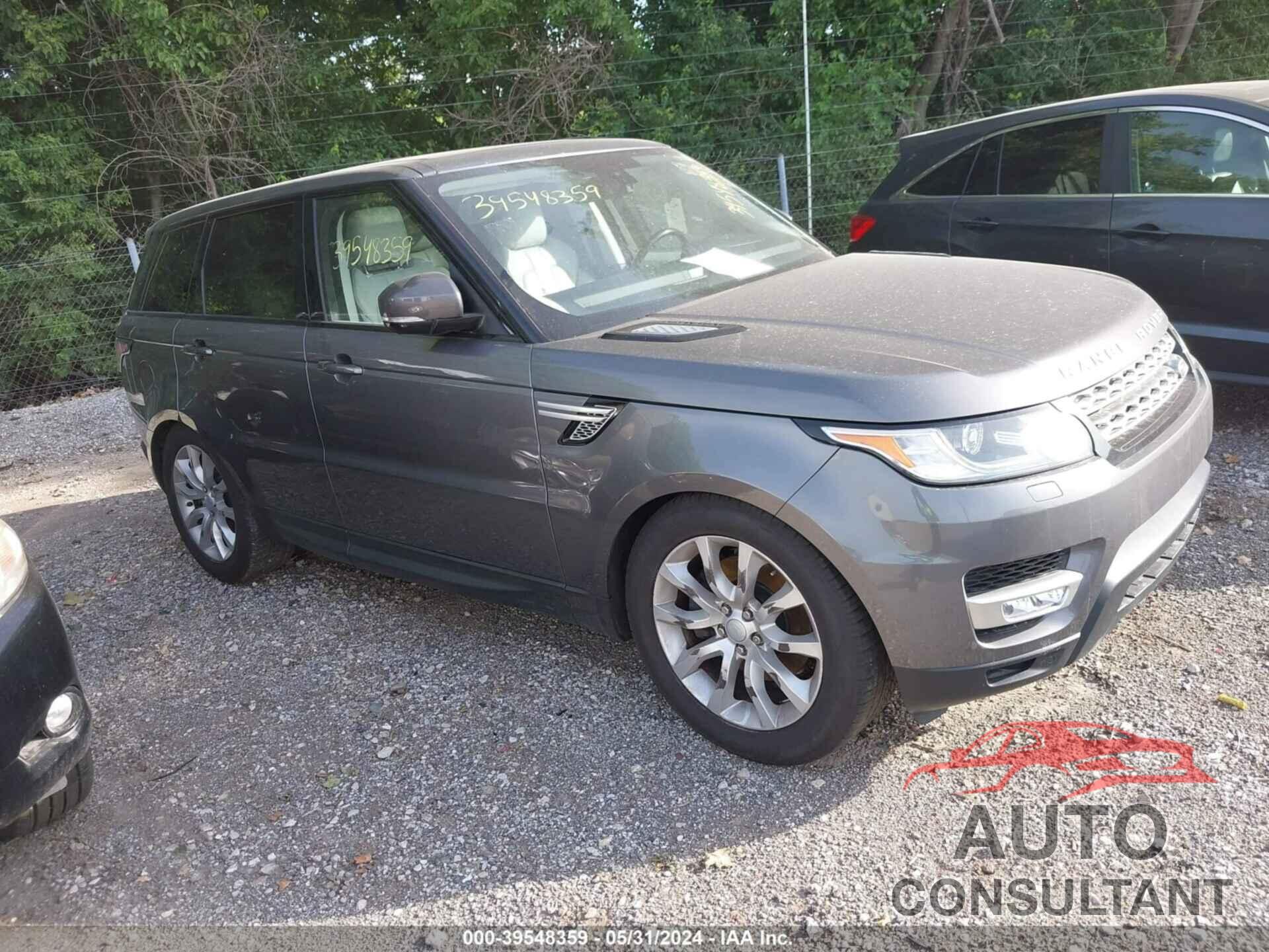 LAND ROVER RANGE ROVER SPORT 2016 - SALWR2PF7GA121093