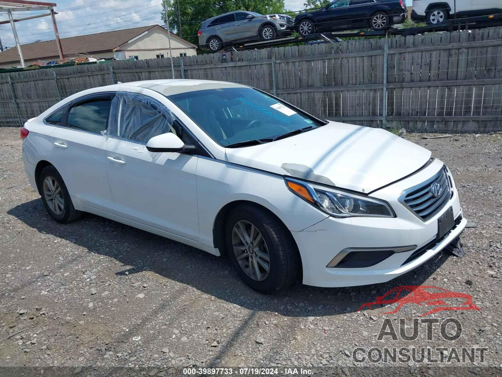 HYUNDAI SONATA 2017 - 5NPE24AF4HH516371