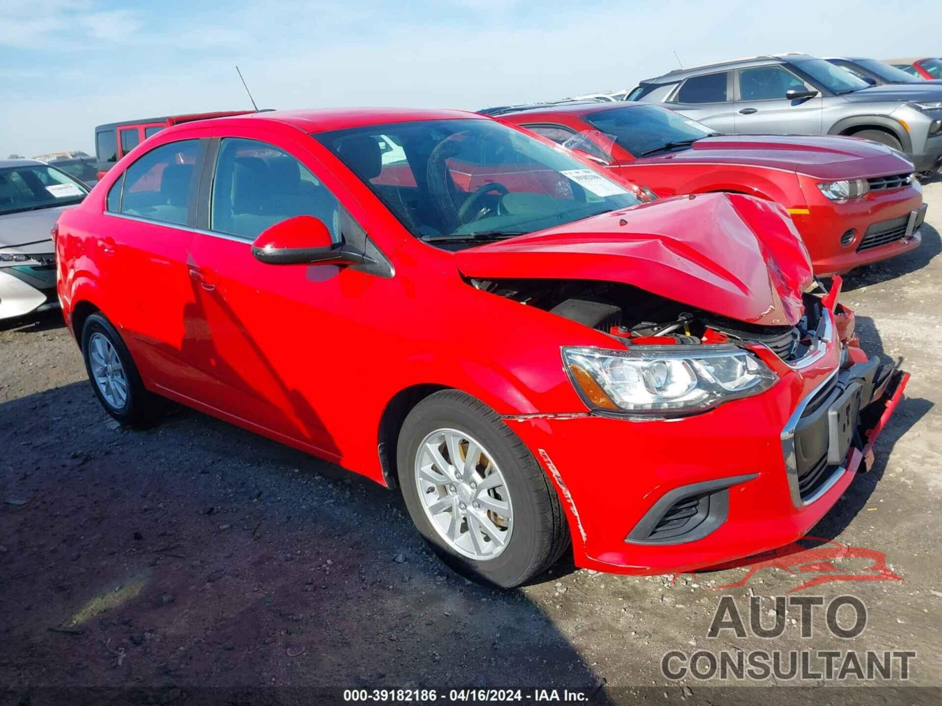 CHEVROLET SONIC 2017 - 1G1JD5SH7H4112185