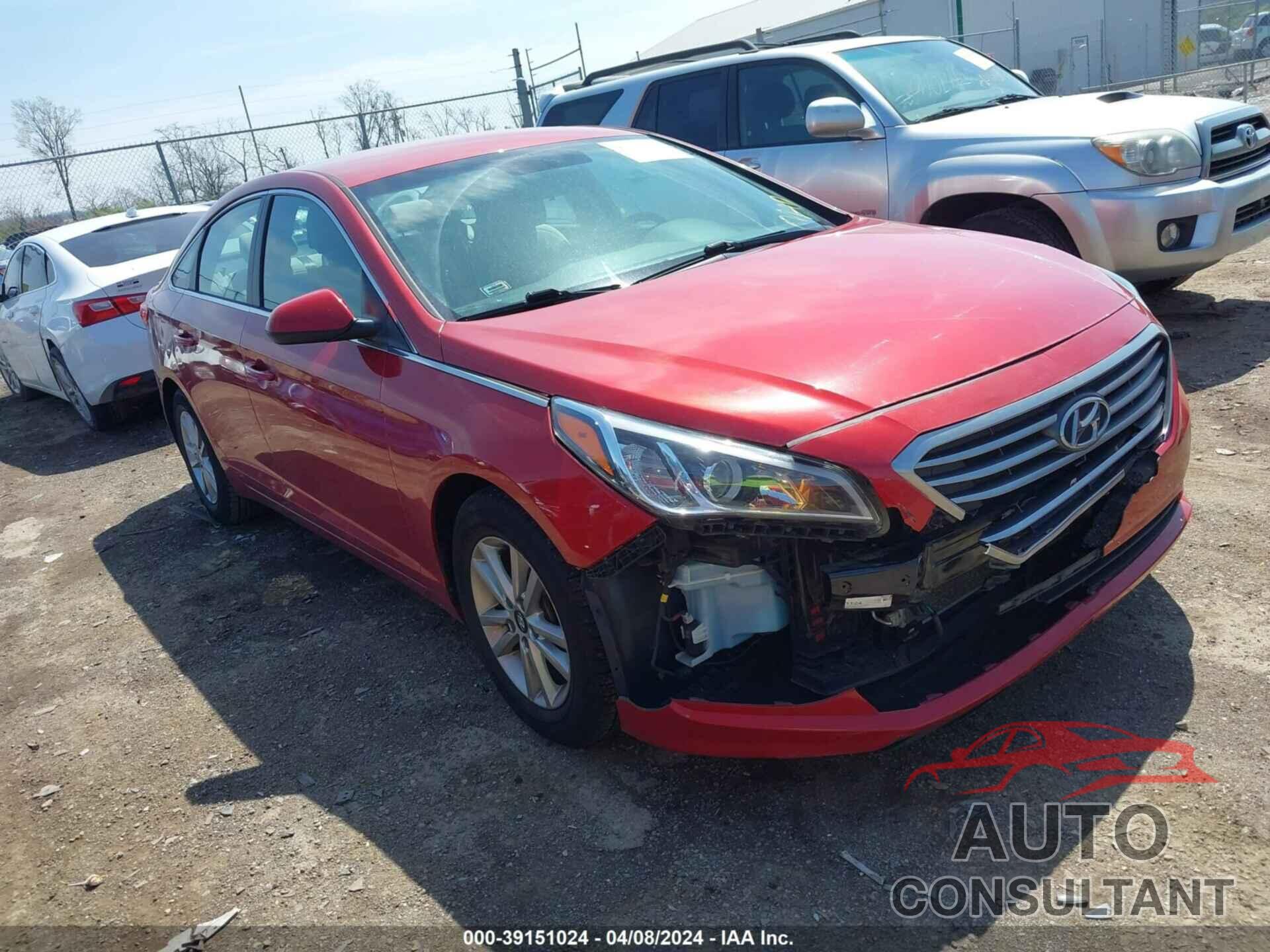HYUNDAI SONATA 2017 - 5NPE24AF7HH539692