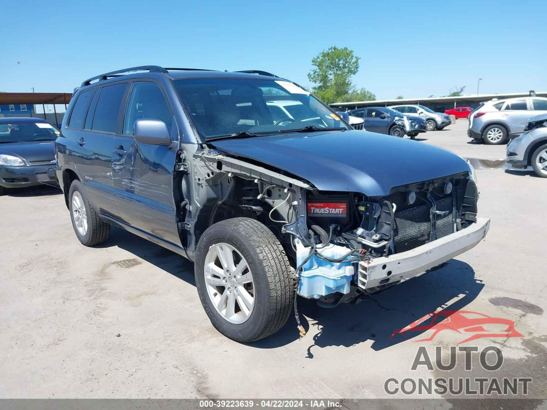 TOYOTA HIGHLANDER HYBRID 2006 - JTEEW21A260033576