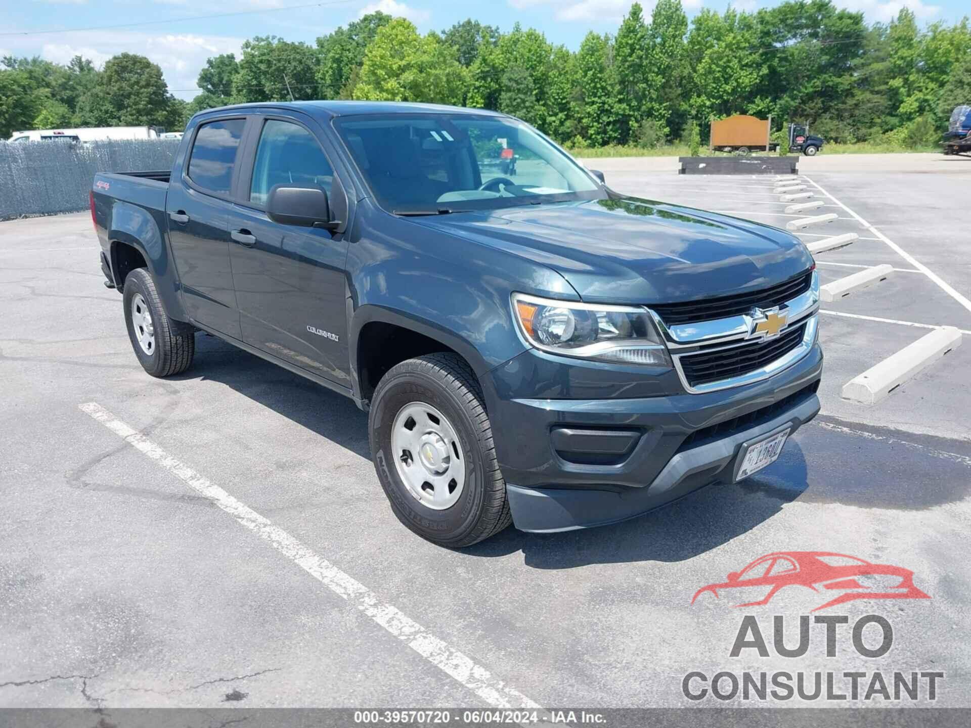 CHEVROLET COLORADO 2017 - 1GCGTBEN6H1267901