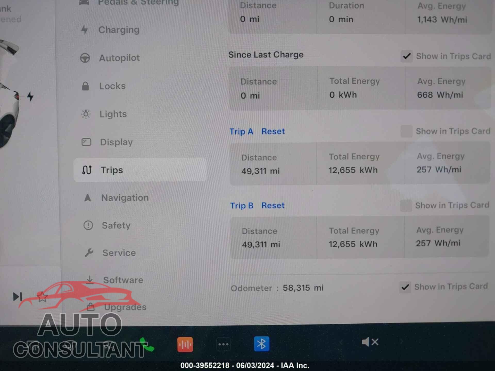 TESLA MODEL 3 2019 - 5YJ3E1EA8KF309998