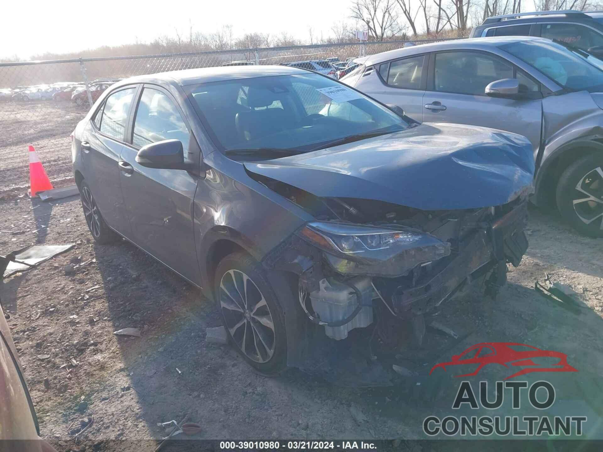 TOYOTA COROLLA 2018 - 2T1BURHE4JC103740