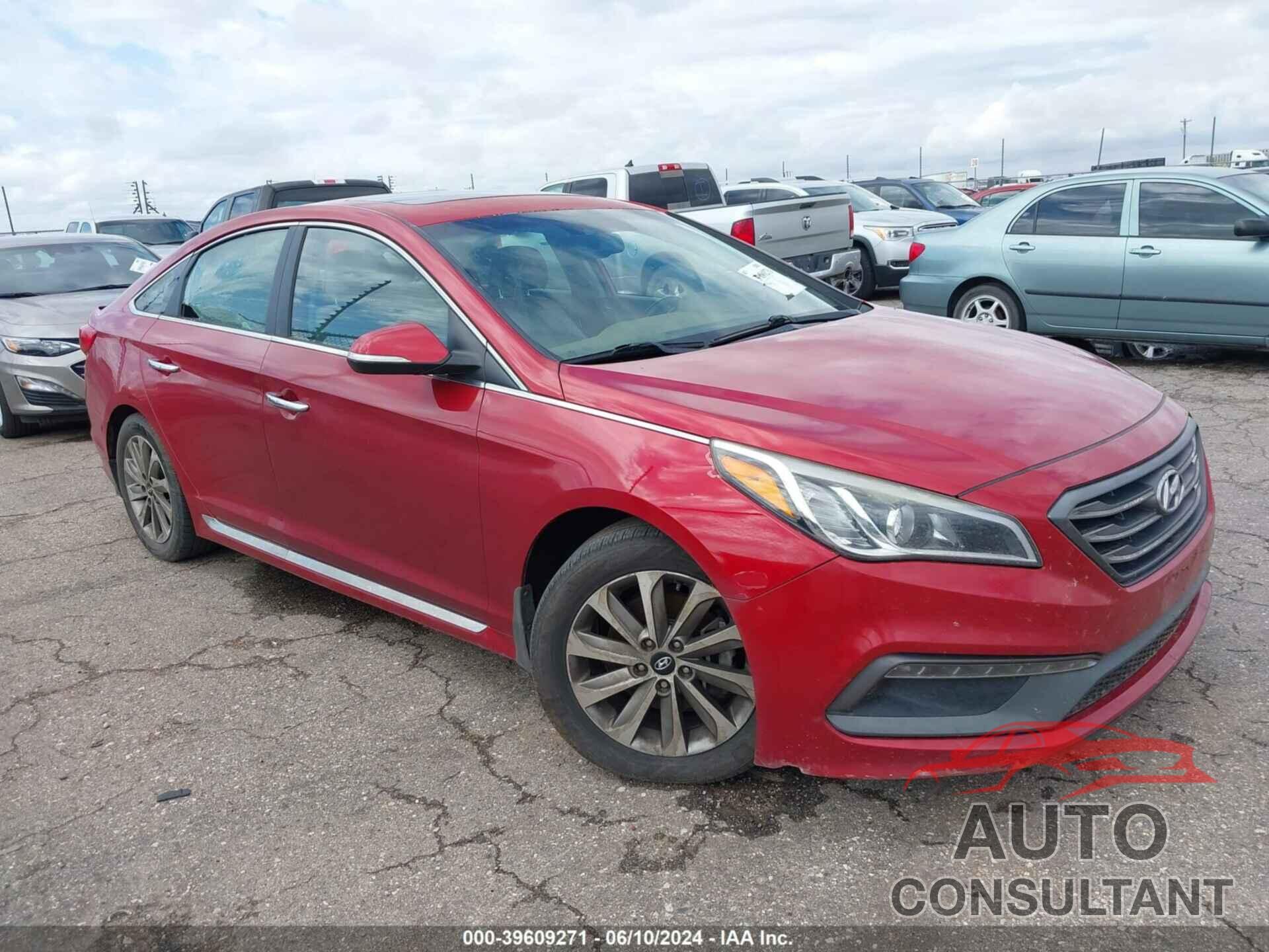 HYUNDAI SONATA 2017 - 5NPE34AF5HH477433