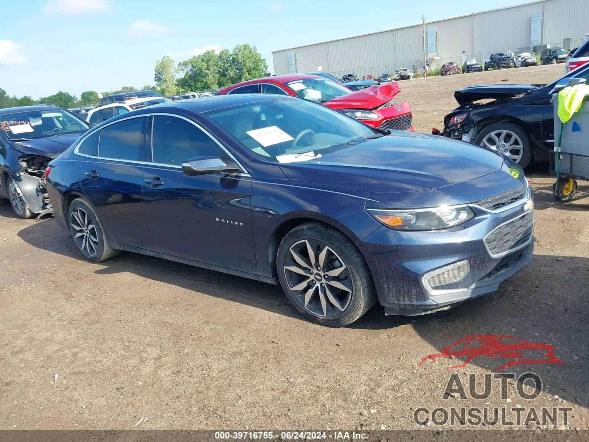 CHEVROLET MALIBU 2016 - 1G1ZE5ST7GF210897