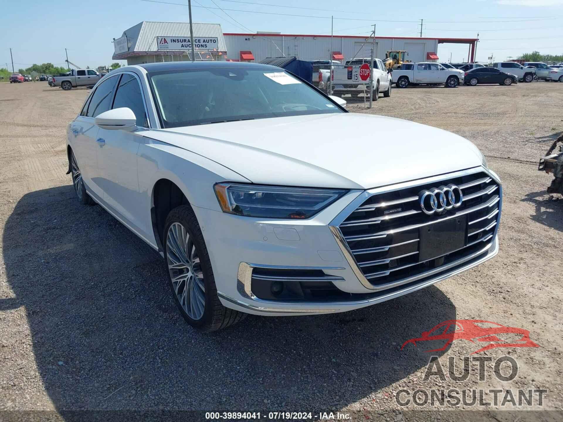 AUDI A8 L 2019 - WAU8DAF8XKN018356