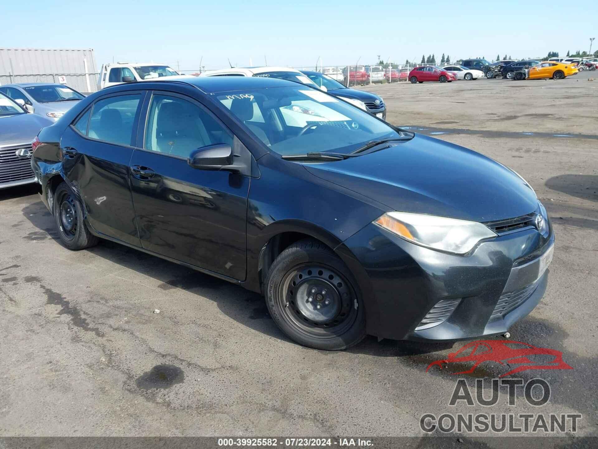 TOYOTA COROLLA 2016 - 5YFBURHE6GP494561