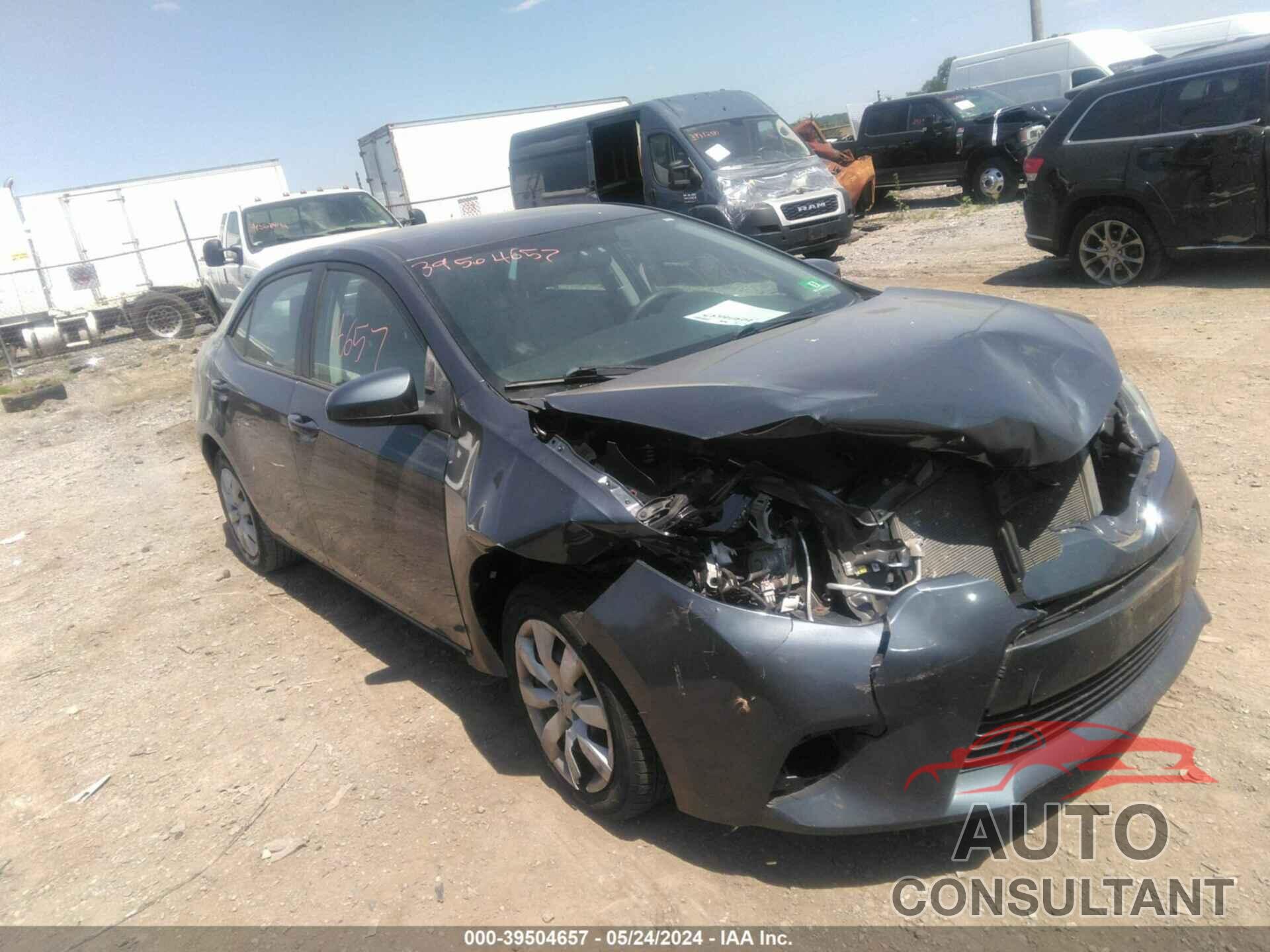 TOYOTA COROLLA 2016 - 2T1BURHE6GC723479